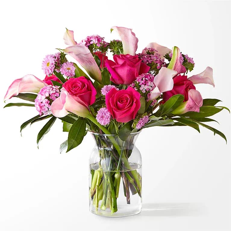 Love on the Line Calla Lily Bouquet