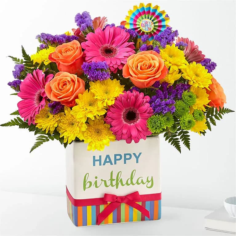 Birthday Brights Bouquet